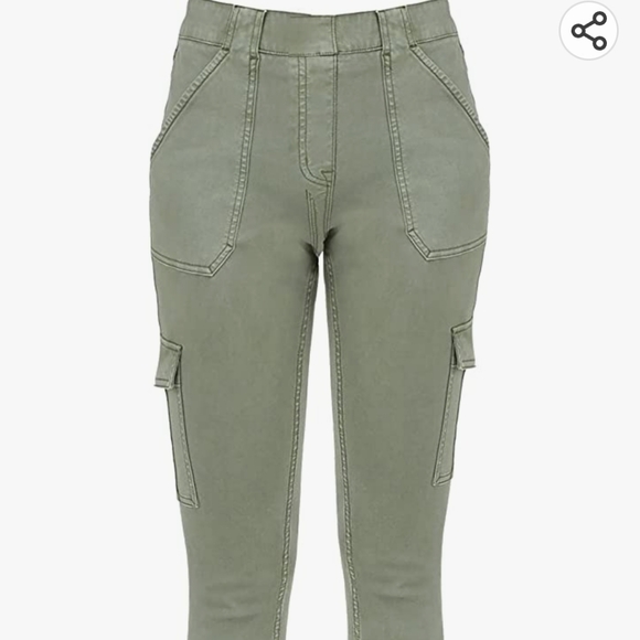 SPANX Women's Stretch Ankle Cargo Pants - Picture 6 of 8